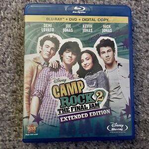 Camp Rock 2: The Final Jam Extended Edition (Blu-ray, 2008) Disney Channel Movie